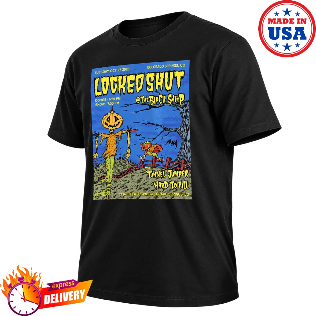 Locked Shut Colorado Springs Event T-Shirt October 27 2026